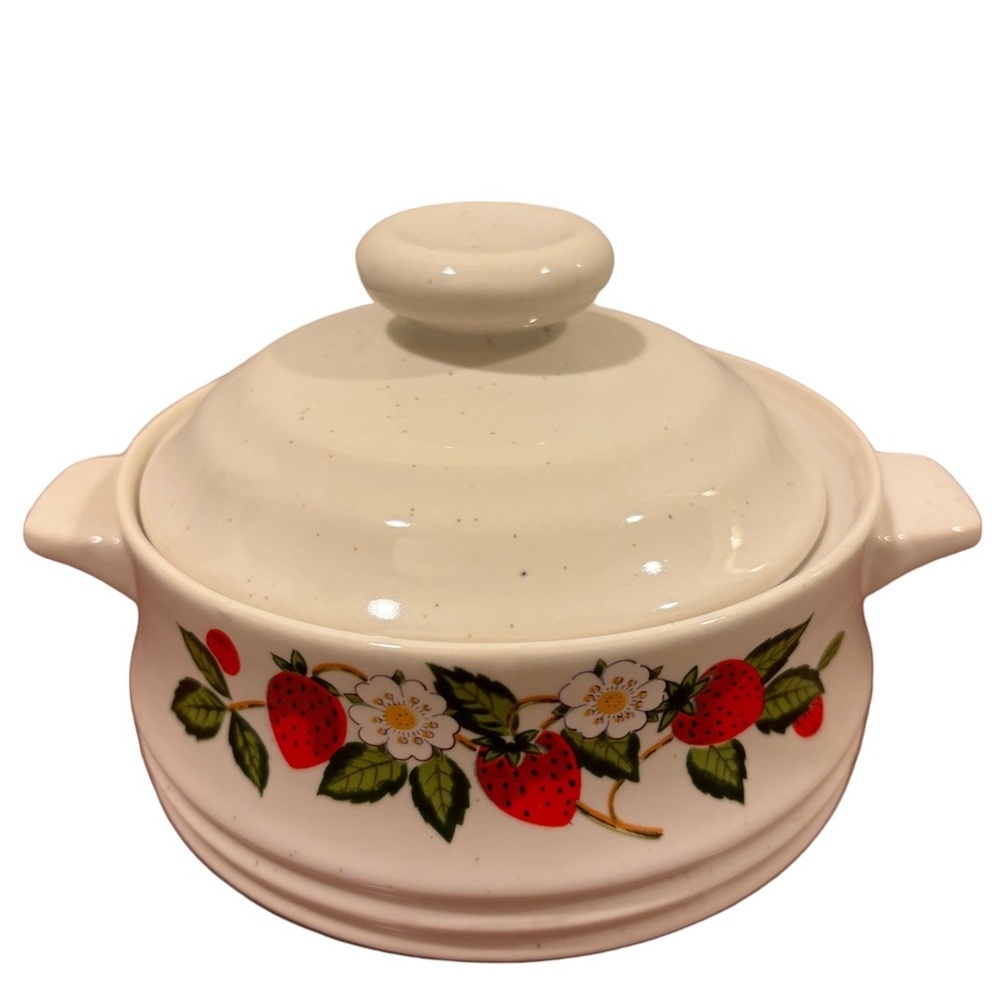 1970’s Sheffield Strawberries N Cream Stoneware